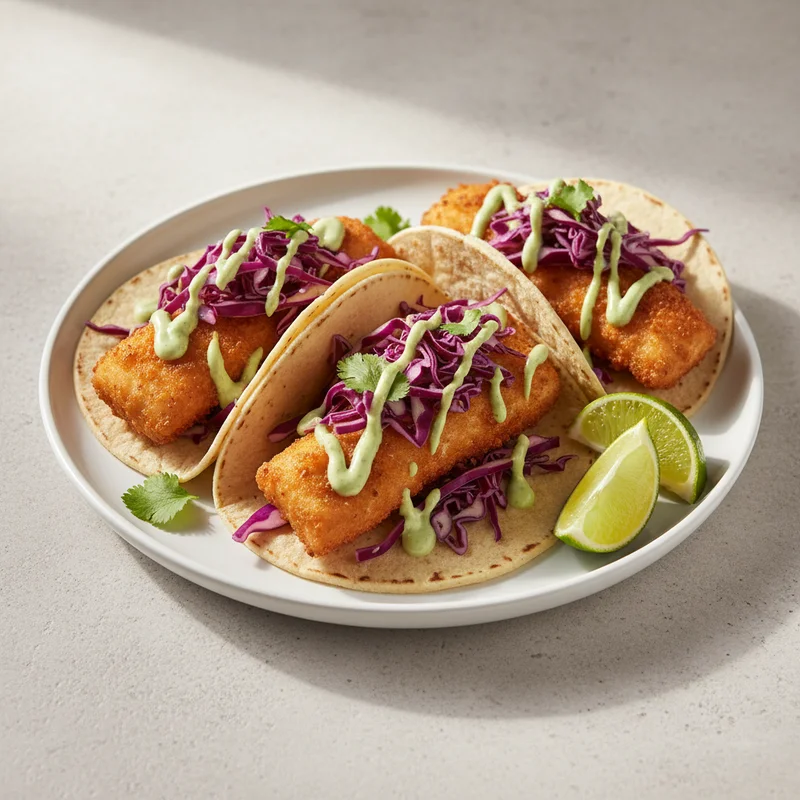 Baja fish tacos